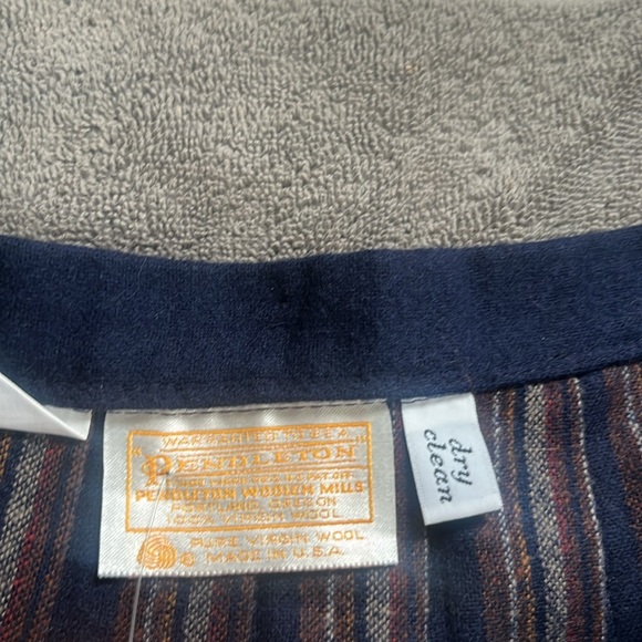 Navy Pendleton Skirt Size 12 - Picture 2 of 2